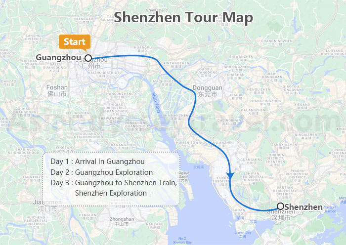 Shenzhen Map
