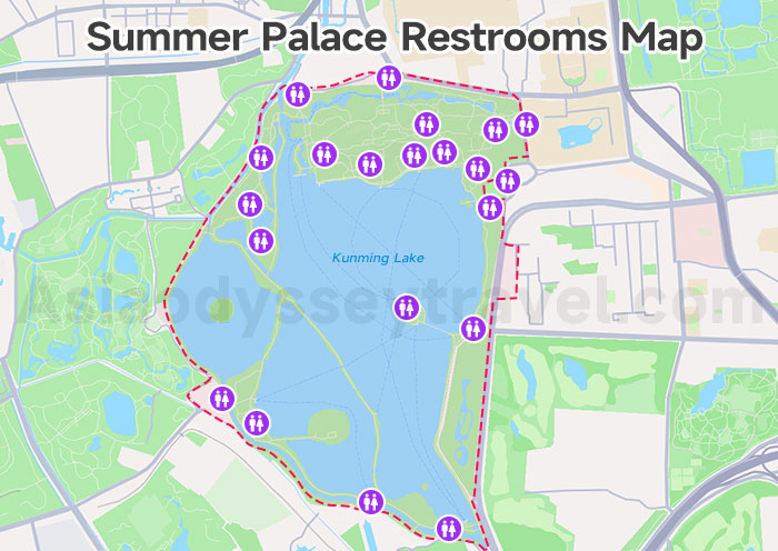 Summer Palace Restroom Map