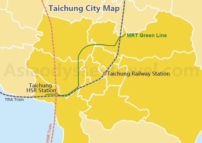 Taichung Map