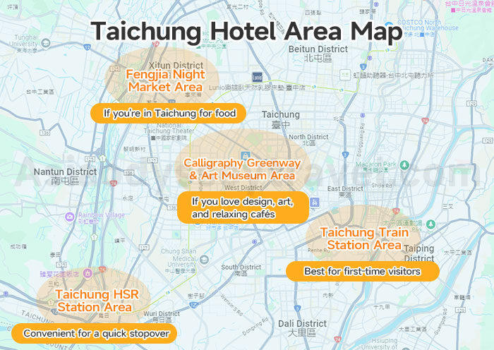 Taichung Map