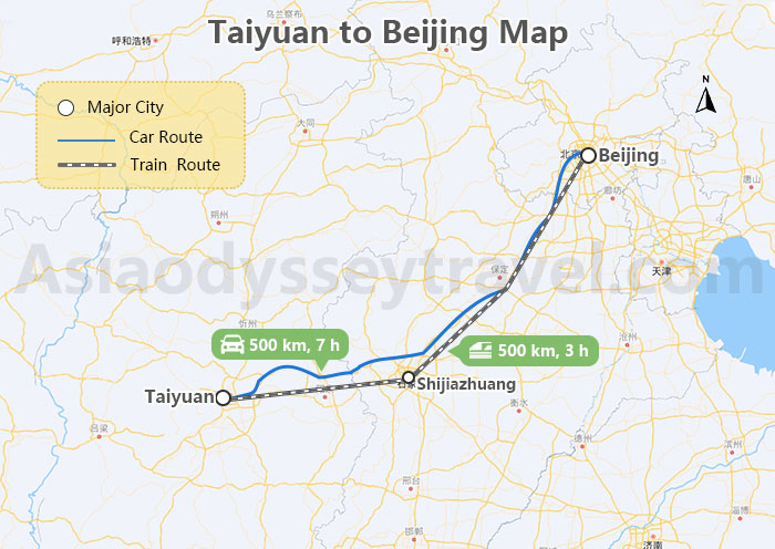 Shanxi Map