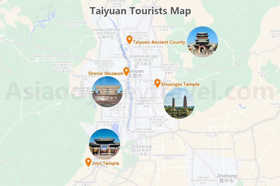 Shanxi Map