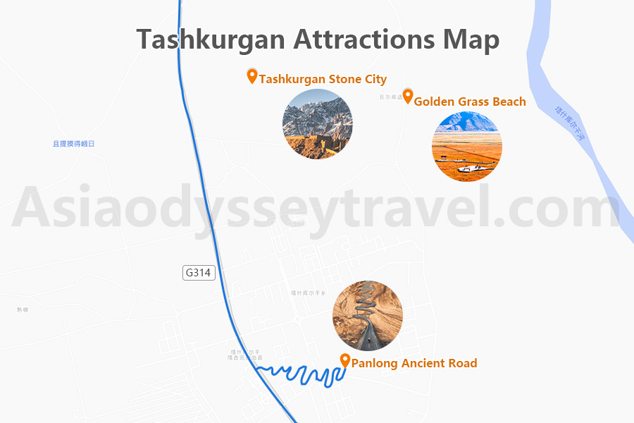 Kashgar Map