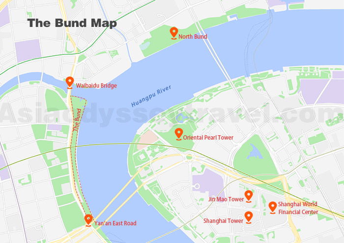 the Bund Map