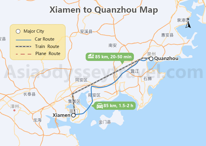 Xiamen Map