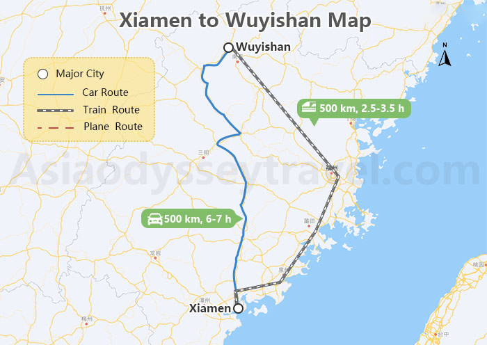 Xiamen Map