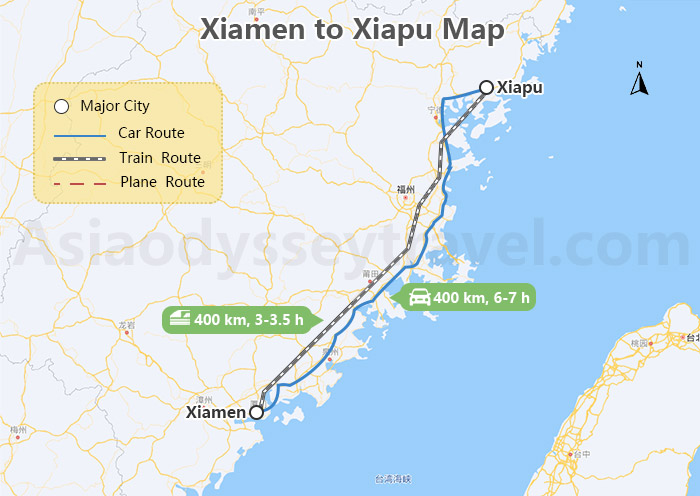 Xiamen Map