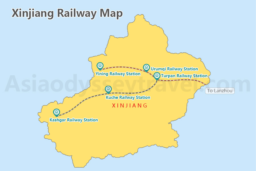 Xinjiang Map