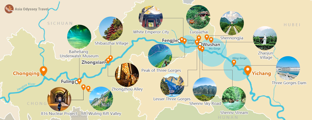 Yangtze River Map