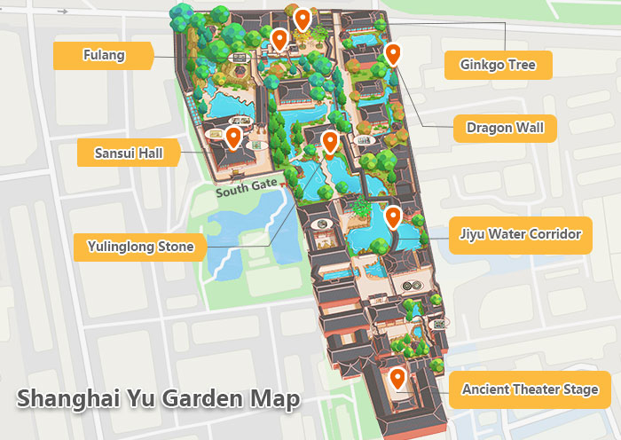 Yu Garden Map
