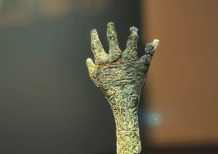 Anyang Yinxu Museum Bronze Hand