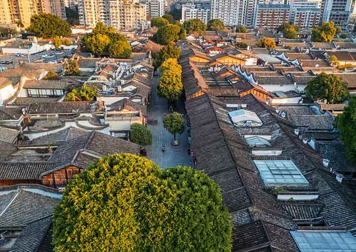 Three Lanes and Seven Alleys