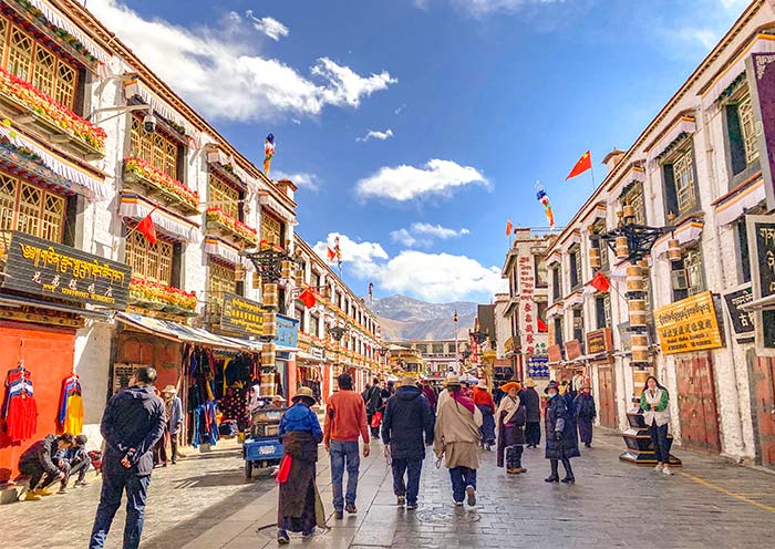 Lhasa Barkhor Street