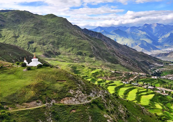 Lhasa Drak Yerpa Monastery Trek