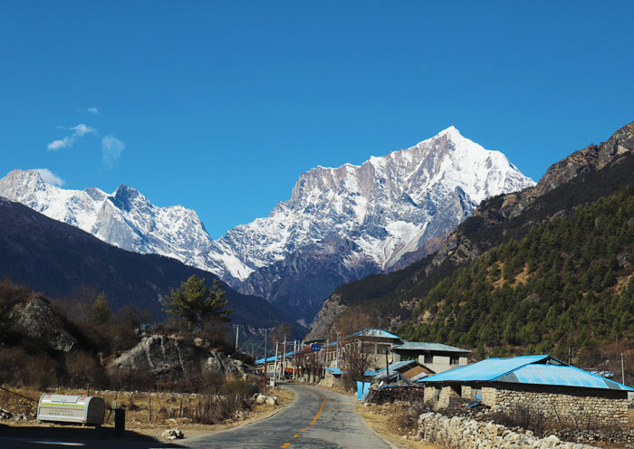 Mount Riwu Bamba in Gyirong, Tibet Mount Riwu Bamba in Gyirong, Tibet