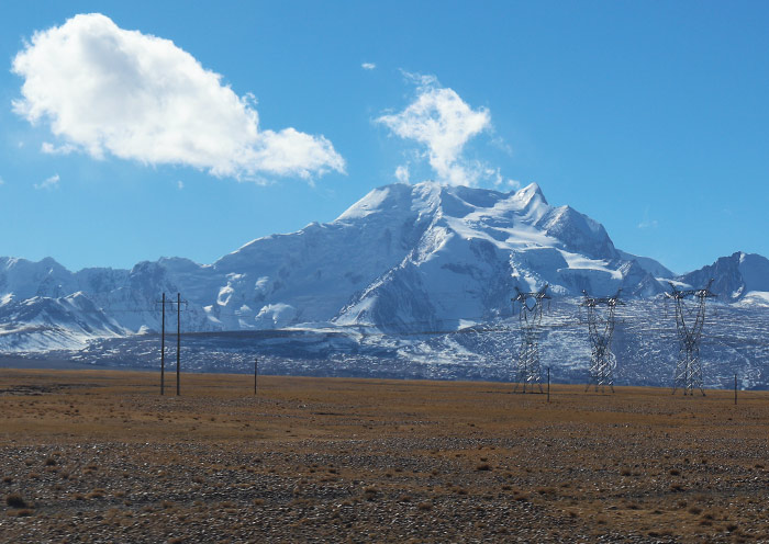 Mount Shishapangma Autumn View