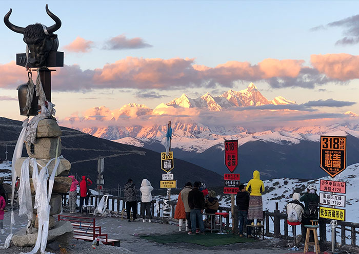 Segrila Pass at 4,768 meters for stunning view Segrila Pass at 4,768 meters for stunning view