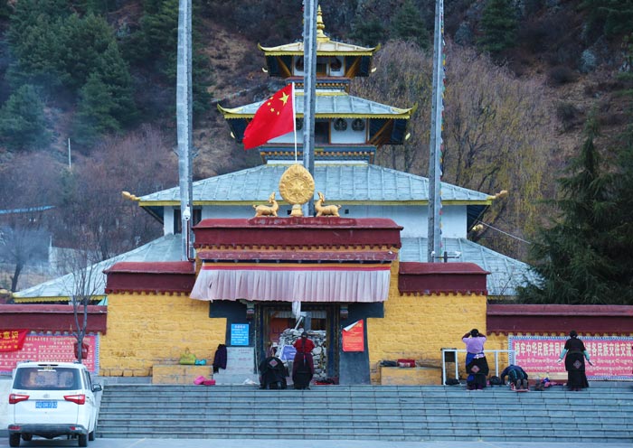 Paba Temple in Gyirong Town, Tibet
