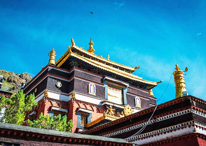 Tashilhunpo Monastery in Shigatse, Tibet 