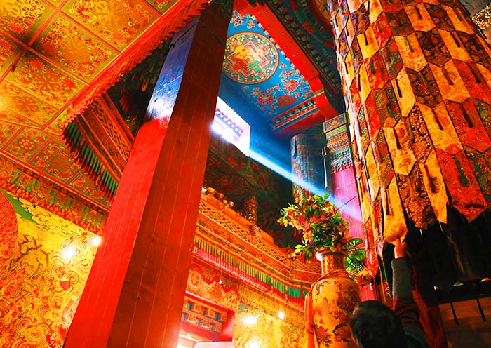 Tashilhunpo Monastery in Shigatse, Tibet
