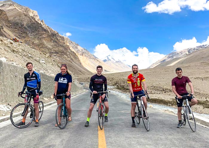 15 Days Tibet Mountain Bike Tour:  Lhasa to EBC