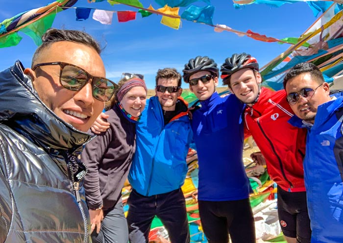 Cycling in Tibet