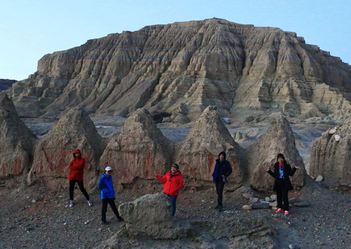 Zanda Earth Forest in Tibet
