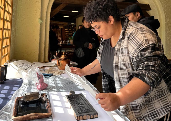 Tibetan Calligraphy & Block Printing, Lhasa Tibetan Calligraphy & Block Printing, Lhasa