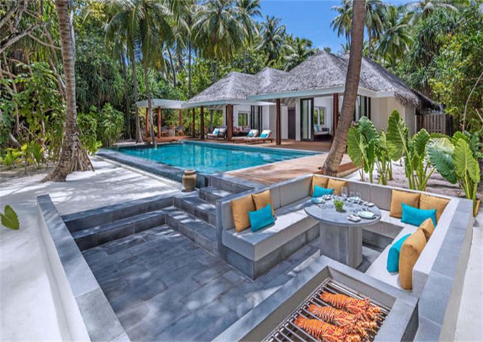 Two Bedroom Family Beach Pool Villa
