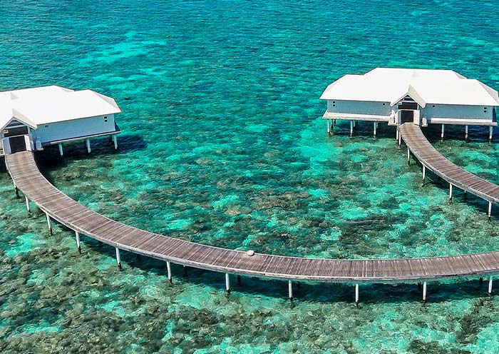 Diamonds Thudufushi Maldives Two Bedroom Pool Water Villas
