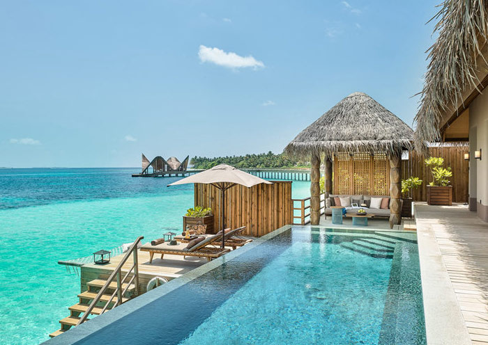 Sunset Water Villa With Pool
