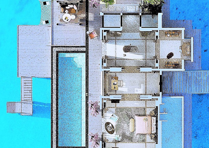 Water Villa With Pool