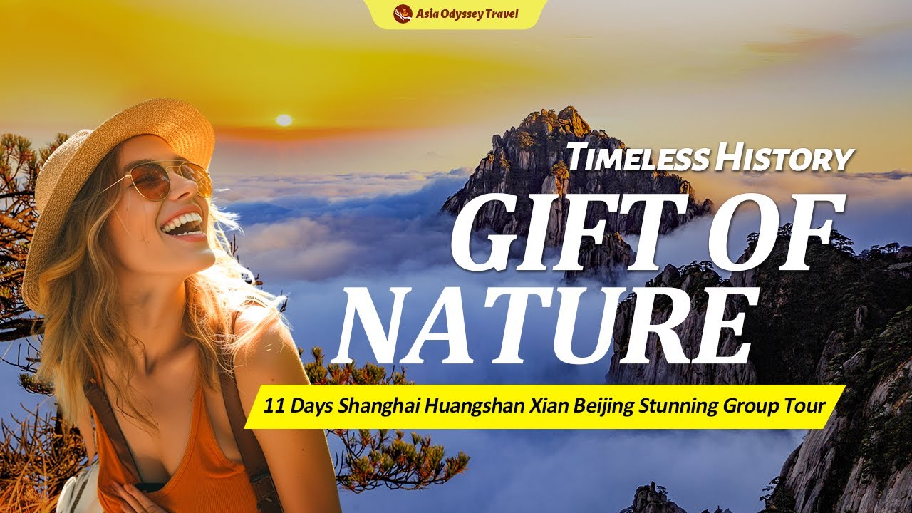 11 Days Shanghai Huangshan Xian Beijing Stunning Group Tour
