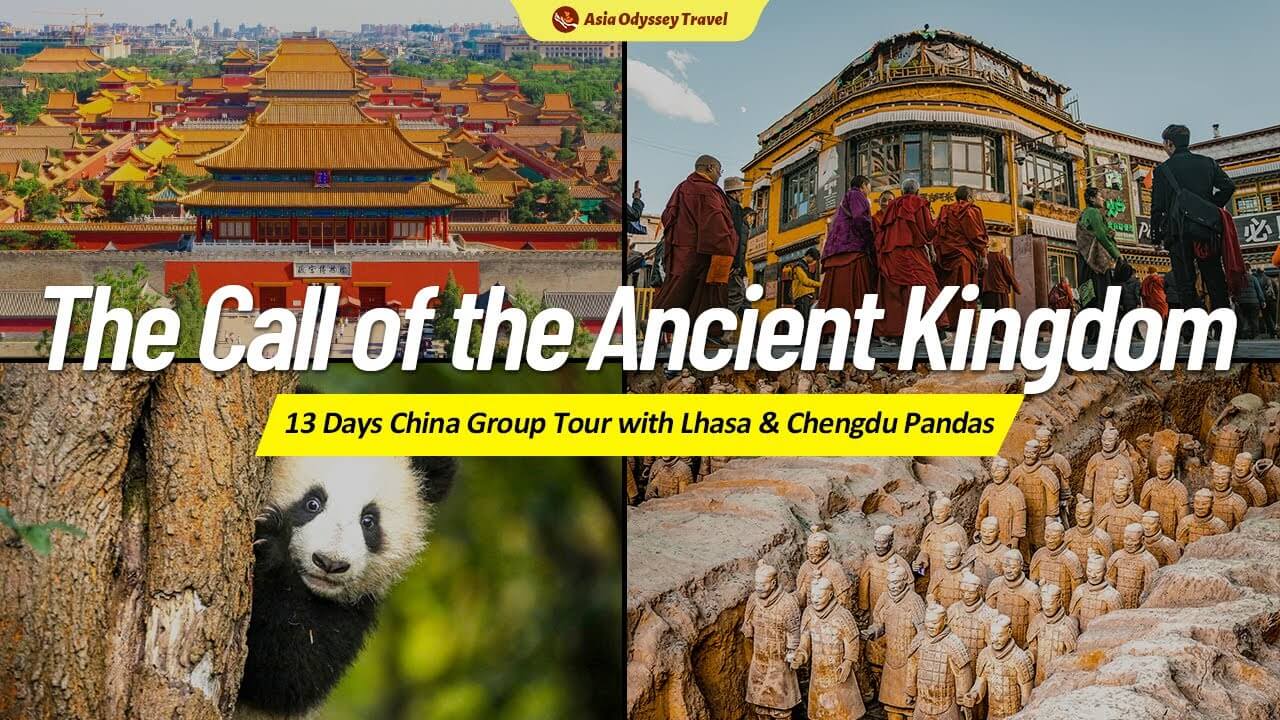13 Days Essential China Group Tour with Lhasa & Chengdu Pandas
