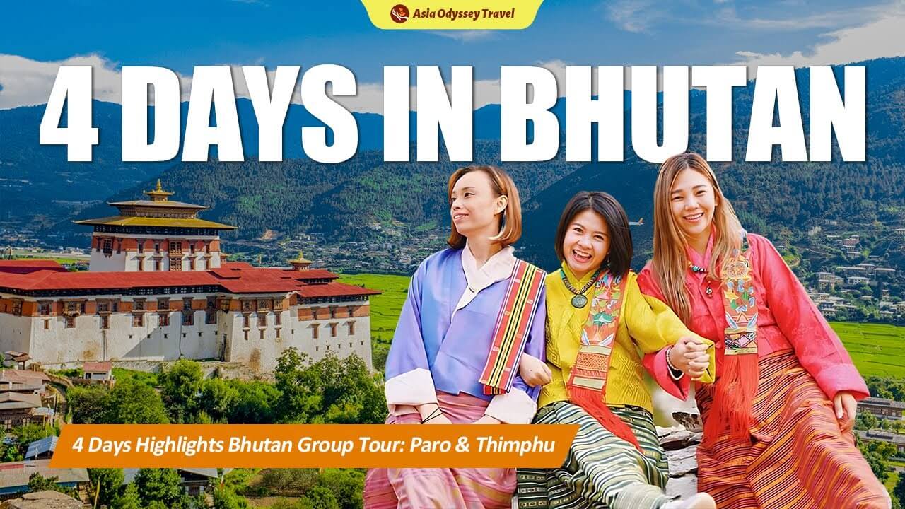 4 Days Highlights Bhutan Group Tour: Paro & Thimphu - Happiness is a Place