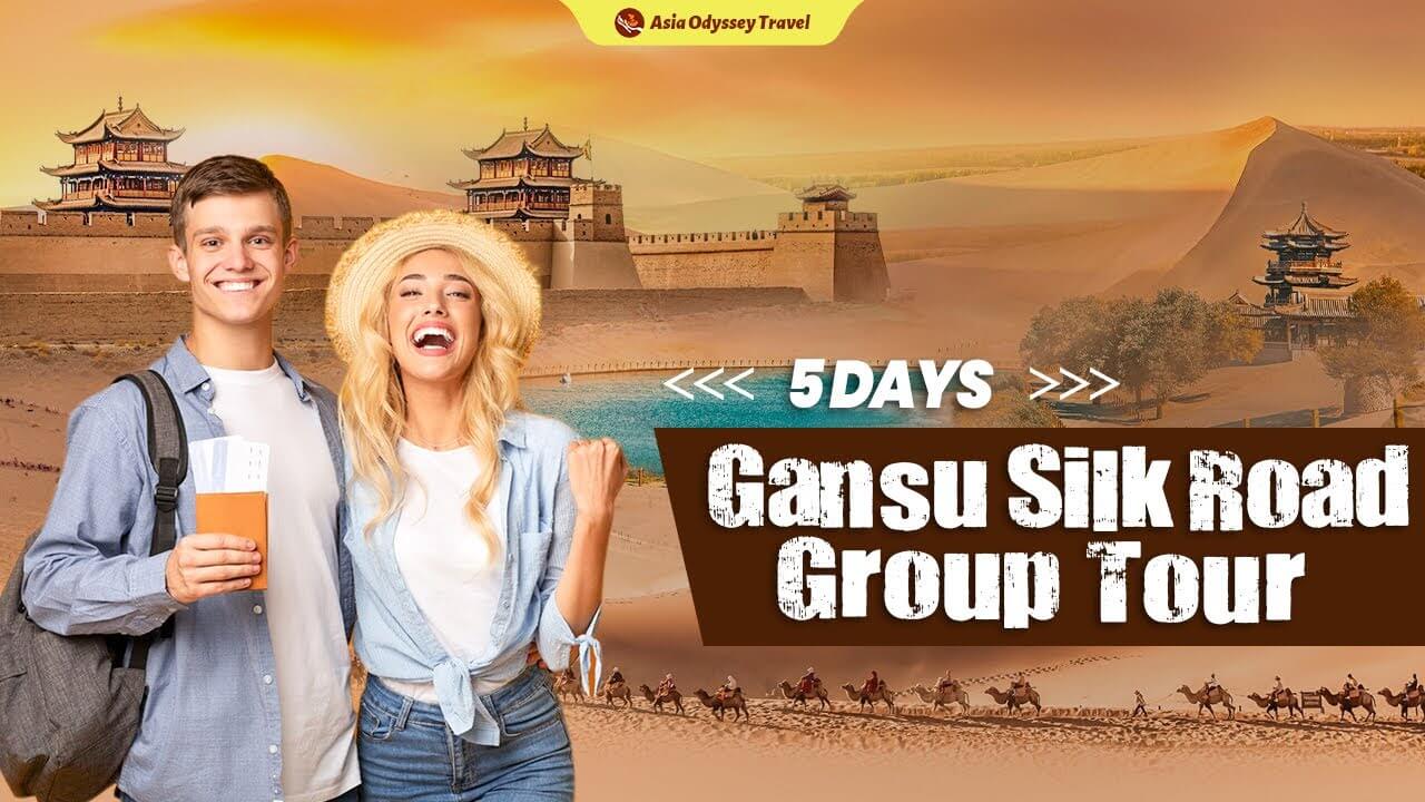 5 Days Gansu Silk Road Group Tour to Dunhuang, Jiayuguan & Zhangye