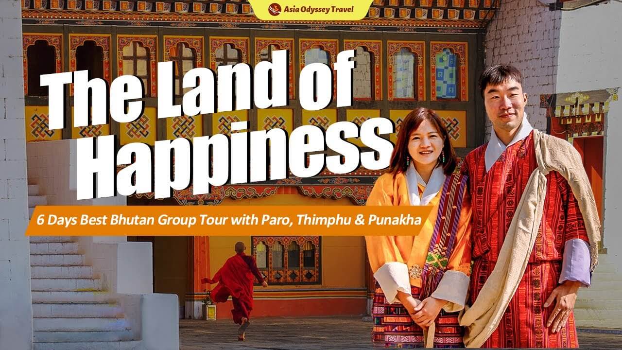 6 Days Best Bhutan Group Tour with Paro, Thimphu & Punakha