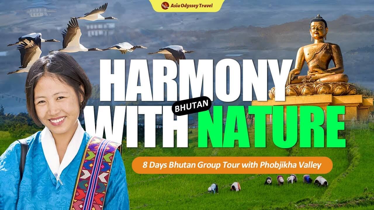 8 Days Bhutan Group Tour with Phobjikha Valley (Nature & Birding)