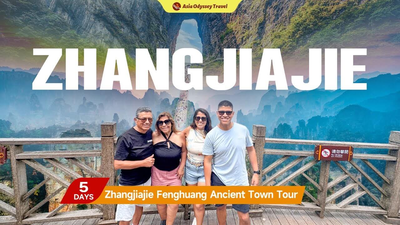 5 Days Zhangjiajie Fenghuang Ancient Town Tour
